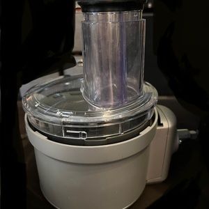 Kitchen Aid food processor attachment with dicing kit